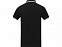 Amarago Мужское поло с коротким рукавом и контрастной отделкой, черный с логотипом в Самаре заказать по выгодной цене в кибермаркете AvroraStore