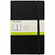 Записная книжка Moleskine Classic Large, без линовки, черная с логотипом в Самаре заказать по выгодной цене в кибермаркете AvroraStore
