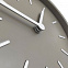 Часы настенные Bronco Sophie, серо-бежевые с логотипом в Самаре заказать по выгодной цене в кибермаркете AvroraStore