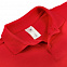 Рубашка поло Safran красная с логотипом в Самаре заказать по выгодной цене в кибермаркете AvroraStore