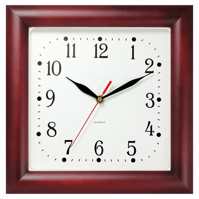 Часы настенные Veldi Square на заказ с логотипом в Самаре заказать по выгодной цене в кибермаркете AvroraStore