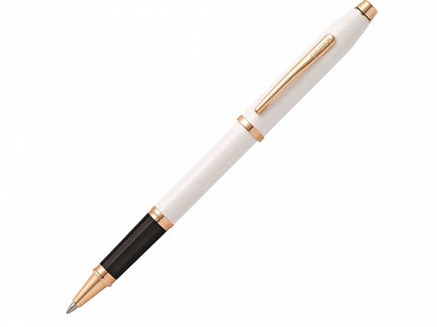 Ручка-роллер Selectip Cross Century II Pearlescent White Lacquer с логотипом в Самаре заказать по выгодной цене в кибермаркете AvroraStore