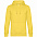 Толстовка с капюшоном унисекс King, желтая с логотипом в Самаре заказать по выгодной цене в кибермаркете AvroraStore