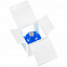 Елочный шар Gala Night в коробке, синий, 6 см с логотипом в Самаре заказать по выгодной цене в кибермаркете AvroraStore