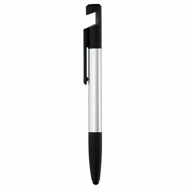 Мультитул в виде шариковой ручки, серый   с логотипом в Самаре заказать по выгодной цене в кибермаркете AvroraStore