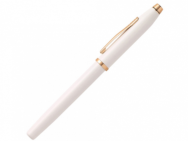 Ручка-роллер Selectip Cross Century II Pearlescent White Lacquer с логотипом в Самаре заказать по выгодной цене в кибермаркете AvroraStore