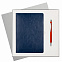 Подарочный набор Portobello/River Side синий (Ежедневник недат А5, Ручка) с логотипом в Самаре заказать по выгодной цене в кибермаркете AvroraStore