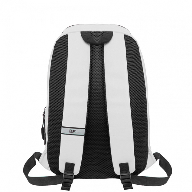 Рюкзак "Go", белый, 41 х 29 х15,5 см, 100% полиуретан с логотипом в Самаре заказать по выгодной цене в кибермаркете AvroraStore