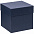 Коробка Cube S, синяя с логотипом в Самаре заказать по выгодной цене в кибермаркете AvroraStore