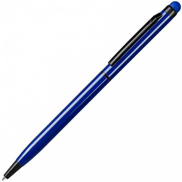 Ручка шариковая со стилусом TOUCHWRITER BLACK, глянцевый корпус с логотипом в Самаре заказать по выгодной цене в кибермаркете AvroraStore