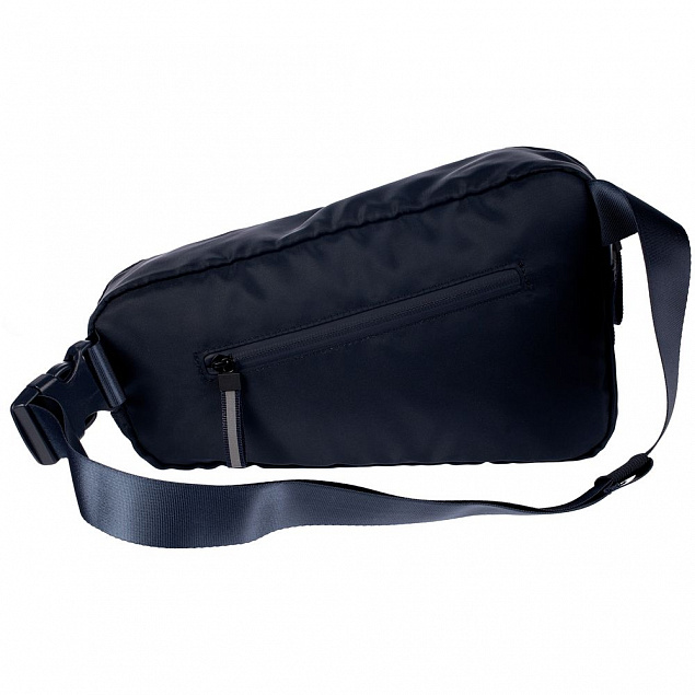 Поясная сумка coolStuff, темно-синяя с логотипом в Самаре заказать по выгодной цене в кибермаркете AvroraStore