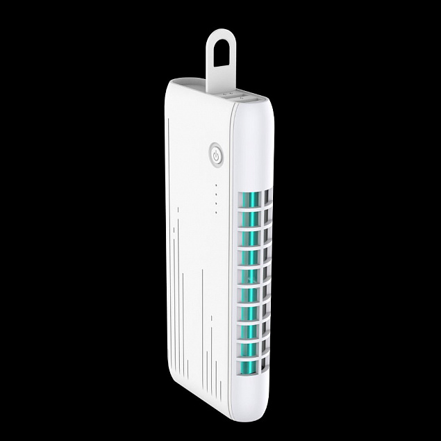 Внешний аккумулятор, Uno, 6000mah c встроенной УФ лампой, белый с логотипом в Самаре заказать по выгодной цене в кибермаркете AvroraStore