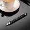 Шариковая ручка Crocus, черная с логотипом в Самаре заказать по выгодной цене в кибермаркете AvroraStore
