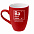 Кружка «Бабон» с покрытием софт-тач, ярко-красная с логотипом в Самаре заказать по выгодной цене в кибермаркете AvroraStore