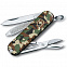 Нож перочинный Classic 58, зеленый камуфляж с логотипом в Самаре заказать по выгодной цене в кибермаркете AvroraStore