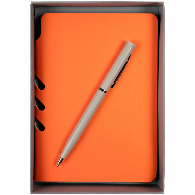 Набор Flexpen Mini, оранжевый с логотипом в Самаре заказать по выгодной цене в кибермаркете AvroraStore