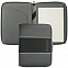 Набор Gear: папка с блокнотом и ручка, серый с логотипом в Самаре заказать по выгодной цене в кибермаркете AvroraStore
