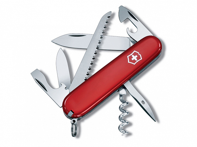 Нож перочинный «Camper», 91 мм, 13 функций с логотипом в Самаре заказать по выгодной цене в кибермаркете AvroraStore