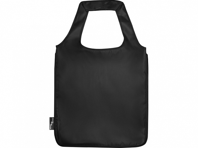 Ash, большая эко-сумка из переработанного PET-материала, сертифицированная согласно GRS, черный с логотипом в Самаре заказать по выгодной цене в кибермаркете AvroraStore