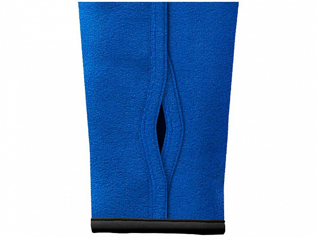 Куртка флисовая Brossard женская, синий с логотипом в Самаре заказать по выгодной цене в кибермаркете AvroraStore