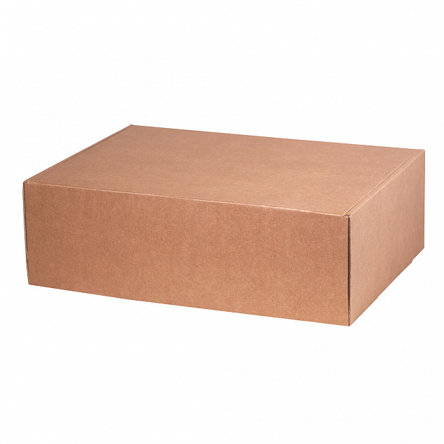 Подарочная коробка для набора универсальная, крафт, 350*255*113 мм с логотипом в Самаре заказать по выгодной цене в кибермаркете AvroraStore