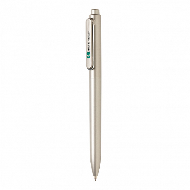 Ручка X6, серый с логотипом в Самаре заказать по выгодной цене в кибермаркете AvroraStore