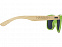 Солнцезащитные очки «Sun Ray» с бамбуковой оправой с логотипом в Самаре заказать по выгодной цене в кибермаркете AvroraStore