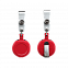 Ретрактор 4hand (красный) с логотипом в Самаре заказать по выгодной цене в кибермаркете AvroraStore