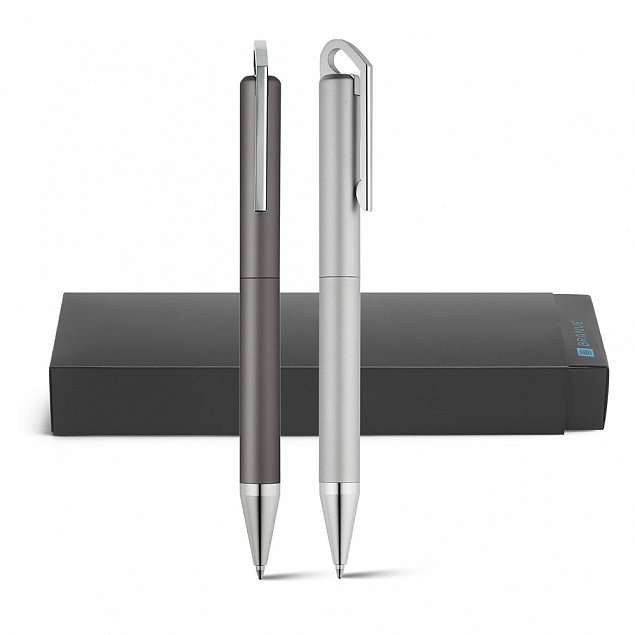 Шариковая ручка, черная с логотипом в Самаре заказать по выгодной цене в кибермаркете AvroraStore