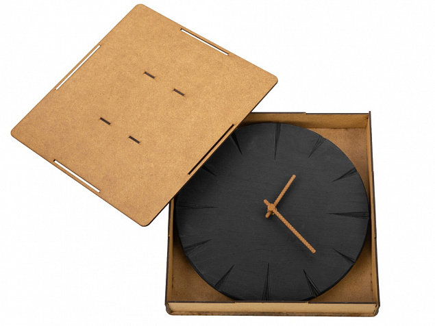 Часы деревянные «Валери» с логотипом в Самаре заказать по выгодной цене в кибермаркете AvroraStore