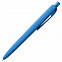 Ручка шариковая Prodir DS8 PRR-T Soft Touch, голубая с логотипом в Самаре заказать по выгодной цене в кибермаркете AvroraStore