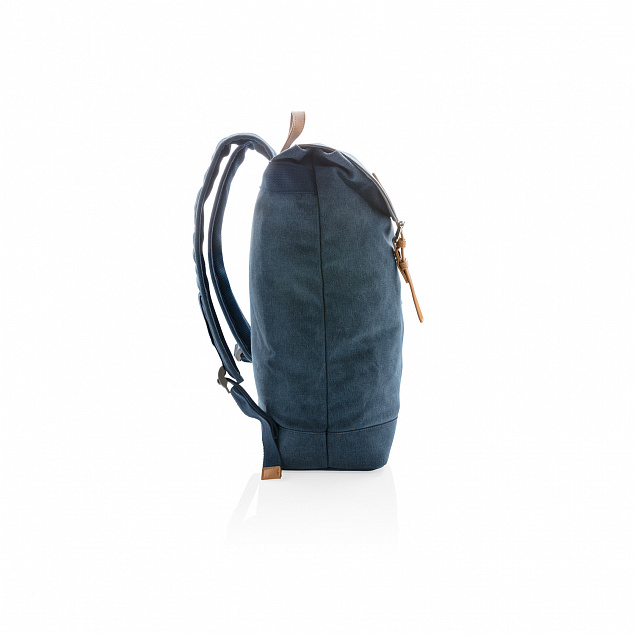 Рюкзак для ноутбука Canvas, синий с логотипом в Самаре заказать по выгодной цене в кибермаркете AvroraStore