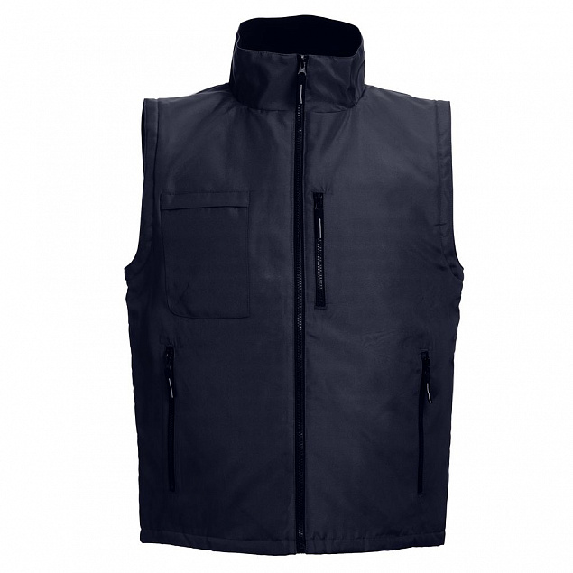 Куртка-трансформер унисекс Astana, темно-синяя с логотипом в Самаре заказать по выгодной цене в кибермаркете AvroraStore