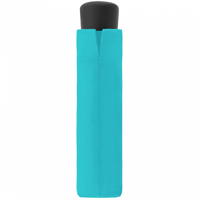 Зонт складной Trend Mini, синий с логотипом в Самаре заказать по выгодной цене в кибермаркете AvroraStore