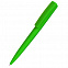 Ручка пластиковая Jangle, софт-тач, зеленая-S с логотипом в Самаре заказать по выгодной цене в кибермаркете AvroraStore