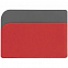 Чехол для карточек Dual, красный с логотипом в Самаре заказать по выгодной цене в кибермаркете AvroraStore