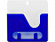 Подставка под ручки  Навесная, синий с логотипом в Самаре заказать по выгодной цене в кибермаркете AvroraStore