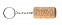 Брелок с пробкой с логотипом в Самаре заказать по выгодной цене в кибермаркете AvroraStore