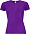 Футболка женская Sporty Women 140, темно-фиолетовая с логотипом в Самаре заказать по выгодной цене в кибермаркете AvroraStore