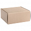Коробка Grande, крафт с красным наполнением с логотипом в Самаре заказать по выгодной цене в кибермаркете AvroraStore