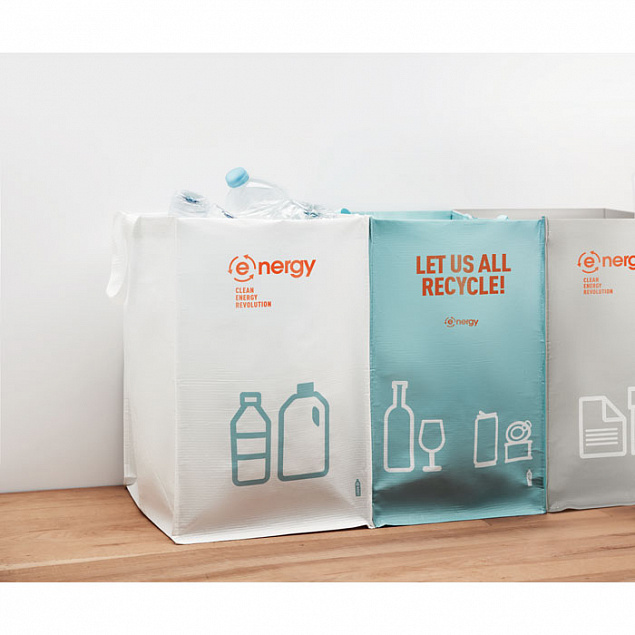 Мешки для мусора из RPET с логотипом в Самаре заказать по выгодной цене в кибермаркете AvroraStore