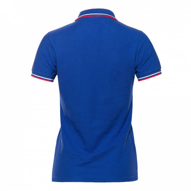 Рубашка поло Рубашка женская 04WRUS Синий с логотипом в Самаре заказать по выгодной цене в кибермаркете AvroraStore