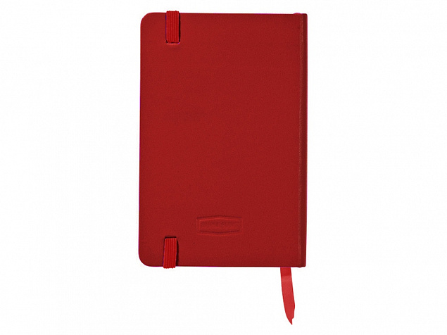 Блокнот классический карманный Juan А6, красный с логотипом в Самаре заказать по выгодной цене в кибермаркете AvroraStore