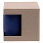 Коробка для кружки с окошком, крафт, ver.2 с логотипом в Самаре заказать по выгодной цене в кибермаркете AvroraStore