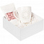 Коробка Satin, малая, белая с логотипом в Самаре заказать по выгодной цене в кибермаркете AvroraStore
