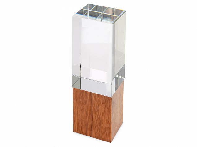Награда «Wood and glass» с логотипом в Самаре заказать по выгодной цене в кибермаркете AvroraStore