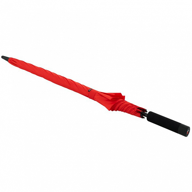 Зонт-трость U.900, красный с логотипом в Самаре заказать по выгодной цене в кибермаркете AvroraStore