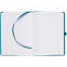 Ежедневник Favor, недатированный, бирюзовый с логотипом в Самаре заказать по выгодной цене в кибермаркете AvroraStore