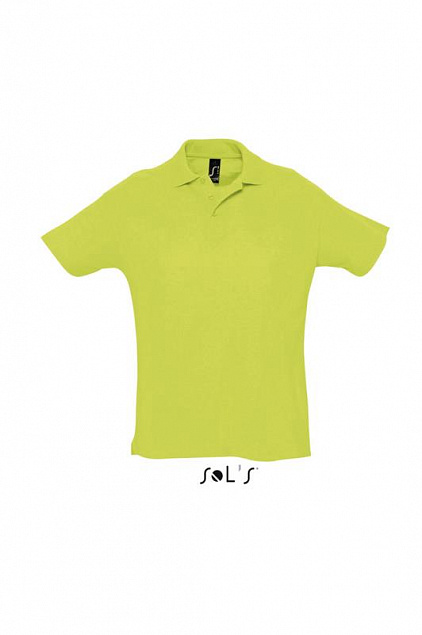 Джемпер (рубашка-поло) SUMMER II мужская,Зеленое яблоко L с логотипом в Самаре заказать по выгодной цене в кибермаркете AvroraStore