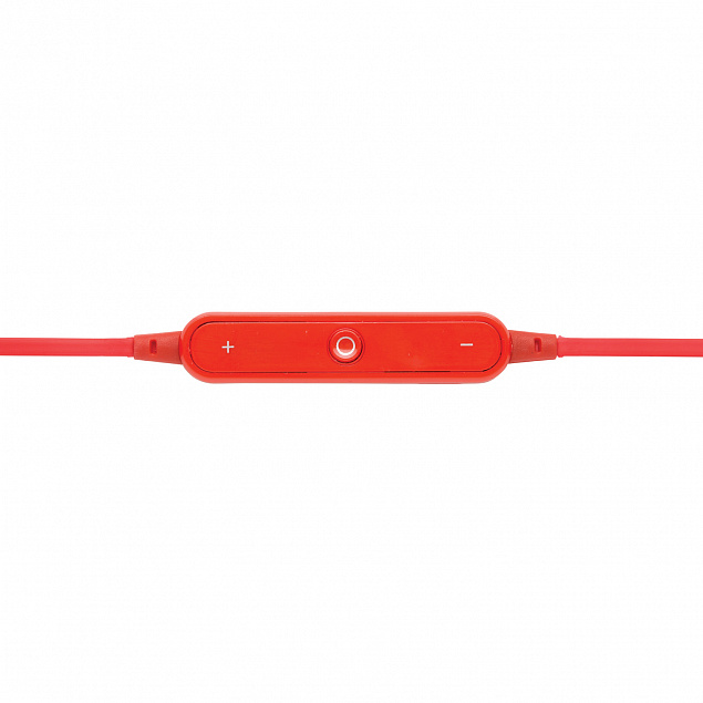 Беспроводные наушники, красный с логотипом в Самаре заказать по выгодной цене в кибермаркете AvroraStore